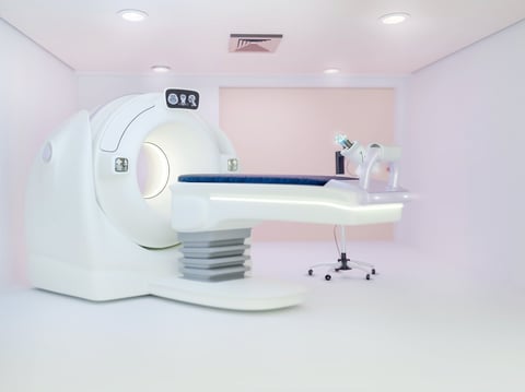 Modern CT scan machine